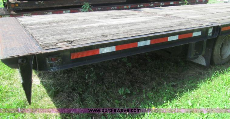 image for item H8974 1987 Trail King TK20H-2801 gooseneck trailer