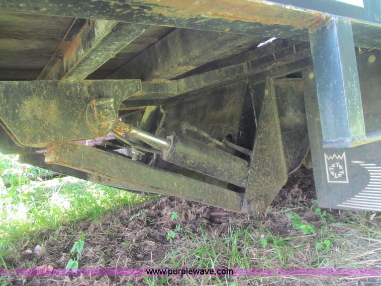 image for item H8974 1987 Trail King TK20H-2801 gooseneck trailer