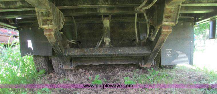 image for item H8974 1987 Trail King TK20H-2801 gooseneck trailer