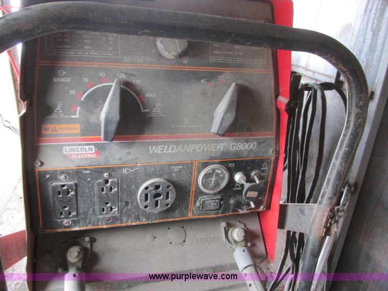 image for item I2509 Lincoln Electric WP6-8000 welder