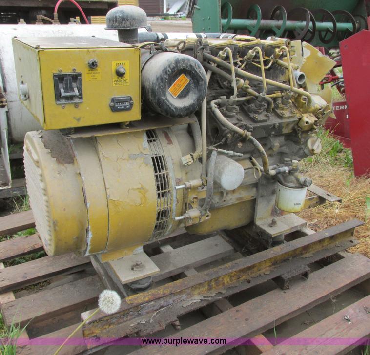 image for item I2513 Isuzu generator