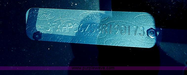 image for item I3577 2008 Ford Fusion S