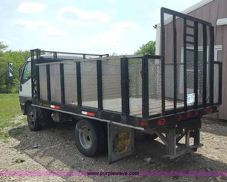 image for item I3639 1996 Mitsubishi Fuso FE639 dump flatbed truck