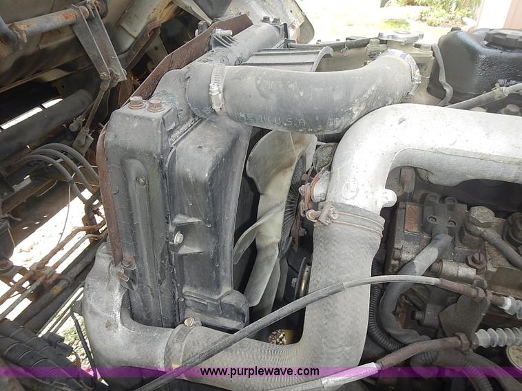 image for item I3639 1996 Mitsubishi Fuso FE639 dump flatbed truck