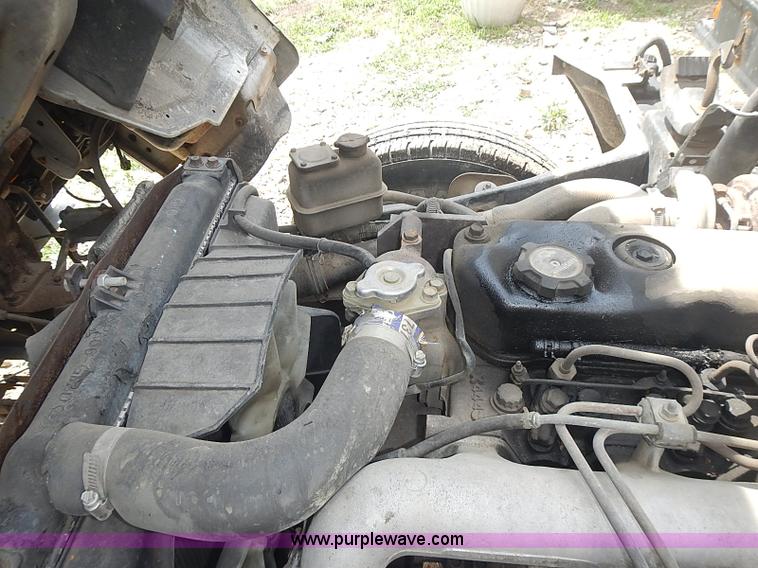 image for item I3639 1996 Mitsubishi Fuso FE639 dump flatbed truck