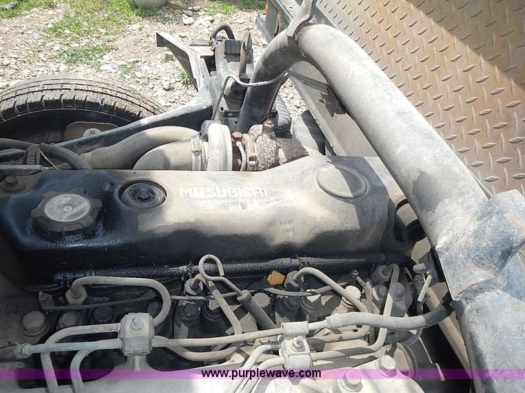 image for item I3639 1996 Mitsubishi Fuso FE639 dump flatbed truck