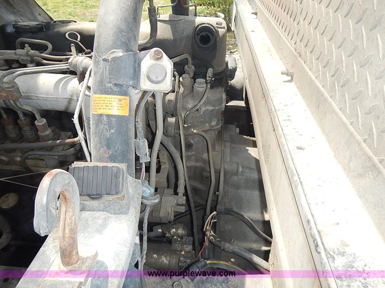 image for item I3639 1996 Mitsubishi Fuso FE639 dump flatbed truck