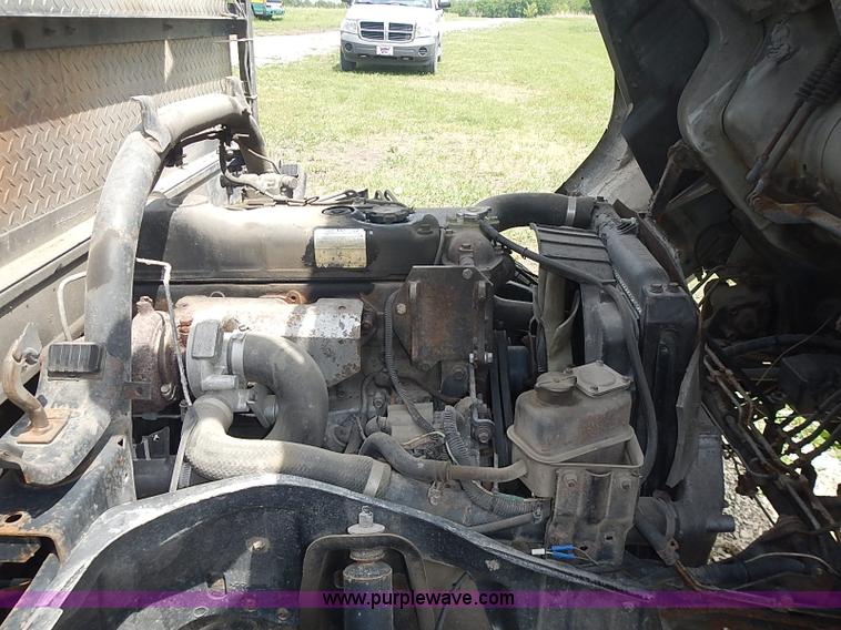 image for item I3639 1996 Mitsubishi Fuso FE639 dump flatbed truck