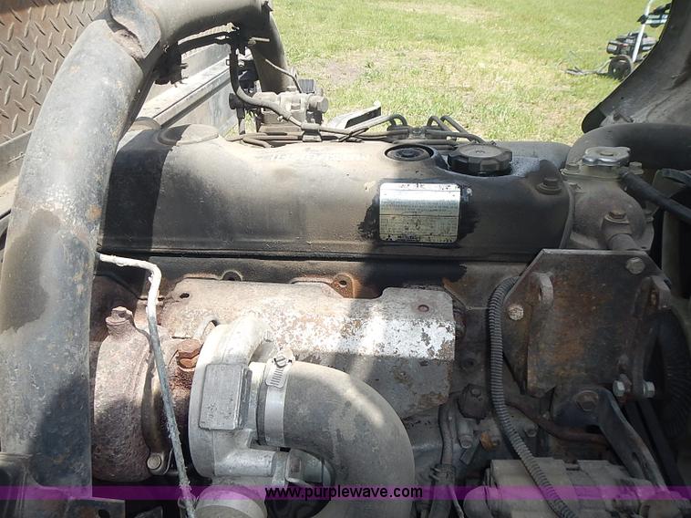 image for item I3639 1996 Mitsubishi Fuso FE639 dump flatbed truck