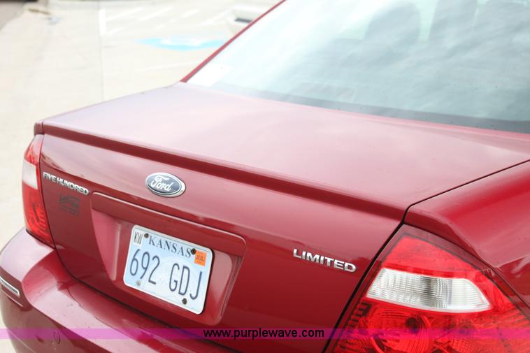 image for item I7307 2007 Ford Five Hundred Limited