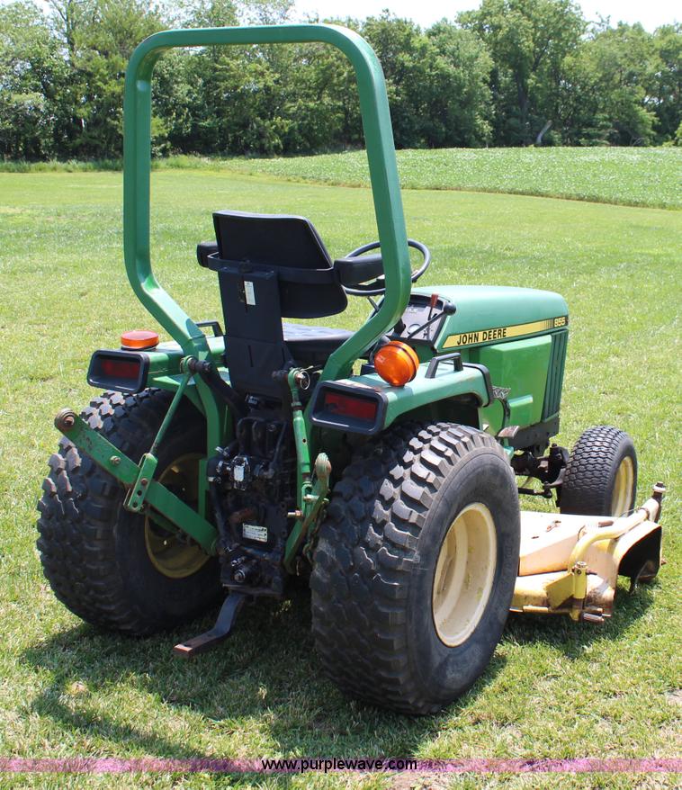 image for item J1024 John Deere 855 MFWD garden tractor