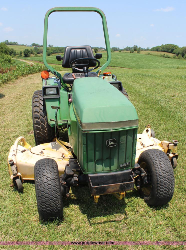 John Deere 855 MFWD garden tractor in Stanberry, MO Item J1024 sold