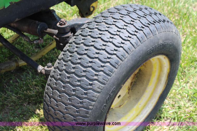 image for item J1024 John Deere 855 MFWD garden tractor