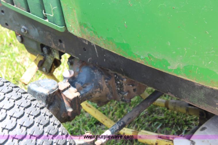 image for item J1024 John Deere 855 MFWD garden tractor