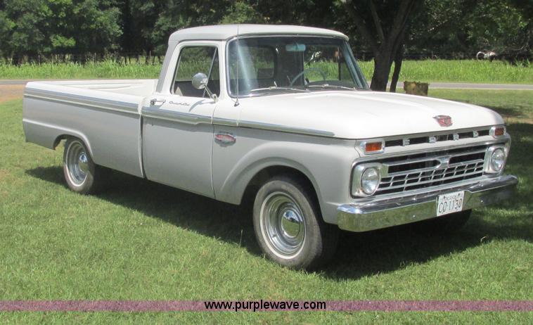 image for item J2480 1966 Ford F100 pickup truck