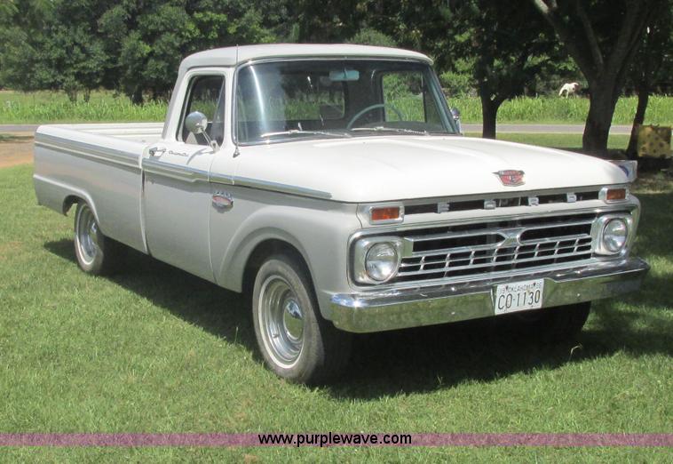 image for item J2480 1966 Ford F100 pickup truck