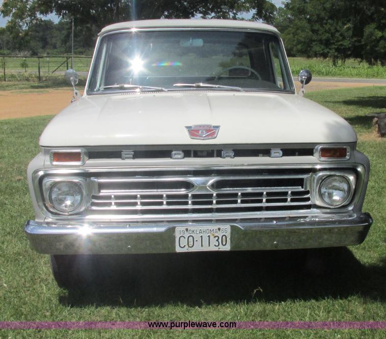 image for item J2480 1966 Ford F100 pickup truck