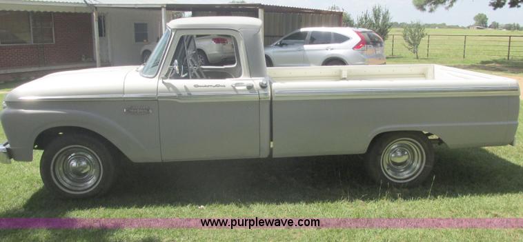 image for item J2480 1966 Ford F100 pickup truck