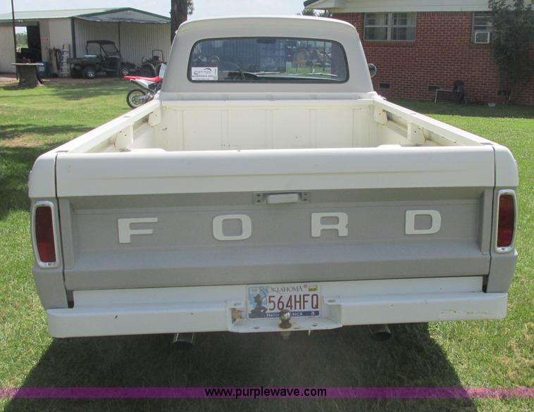 image for item J2480 1966 Ford F100 pickup truck