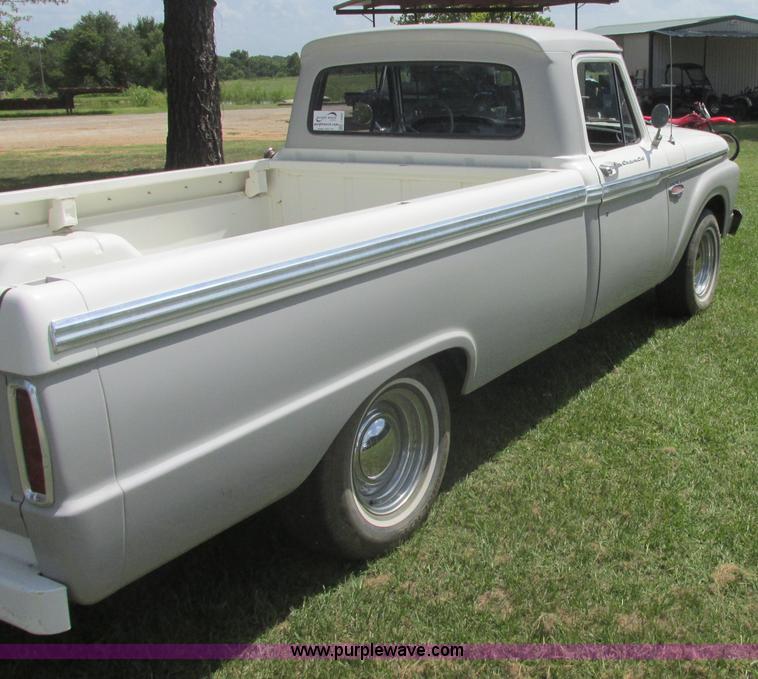image for item J2480 1966 Ford F100 pickup truck