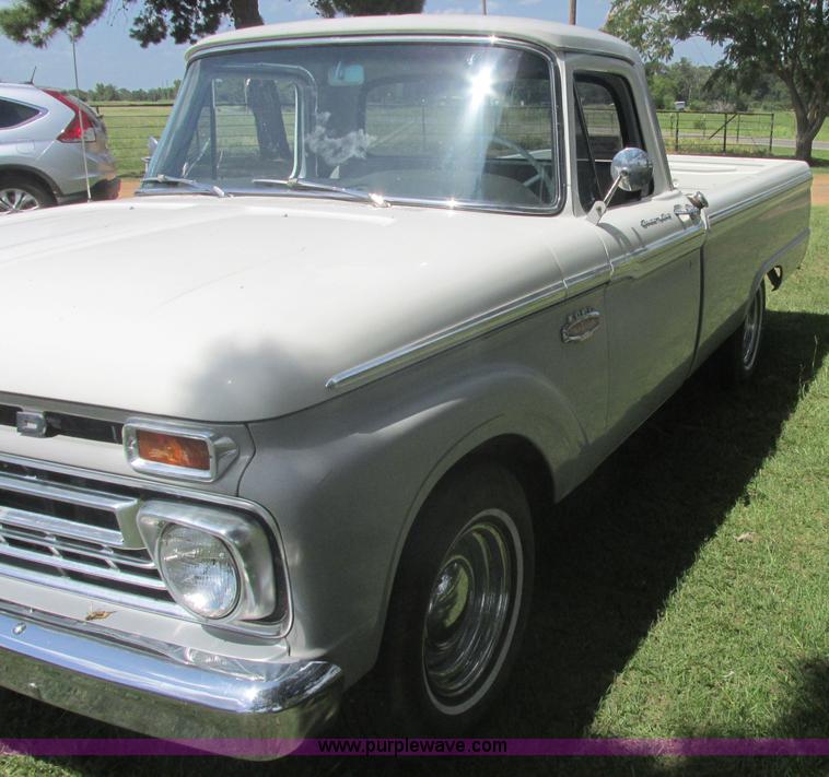 image for item J2480 1966 Ford F100 pickup truck