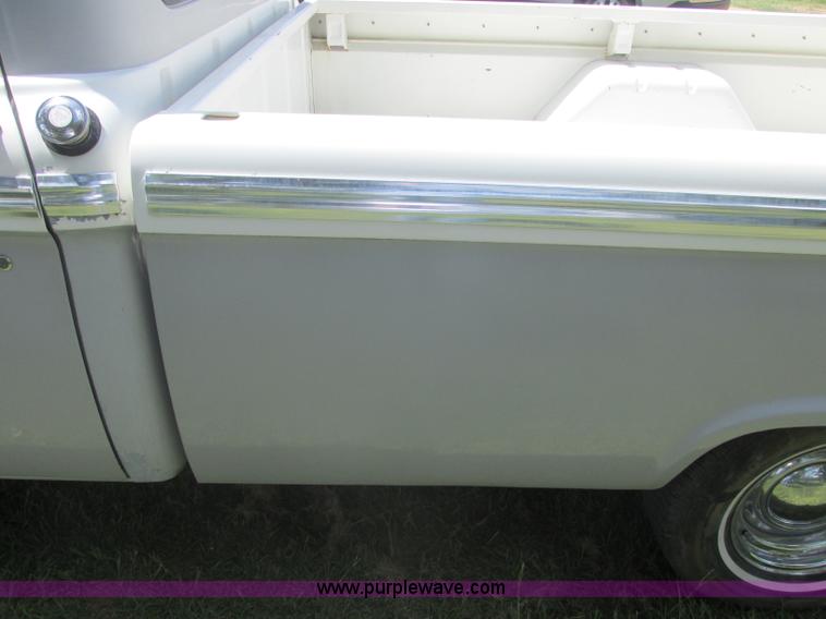 image for item J2480 1966 Ford F100 pickup truck