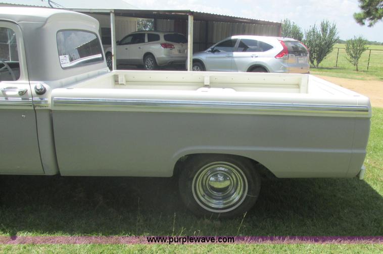 image for item J2480 1966 Ford F100 pickup truck