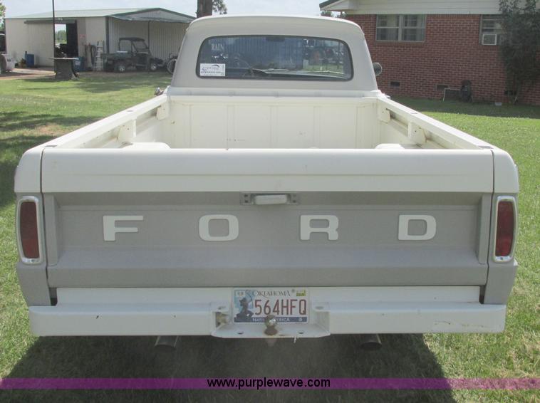 image for item J2480 1966 Ford F100 pickup truck
