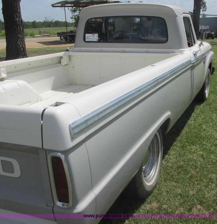 image for item J2480 1966 Ford F100 pickup truck