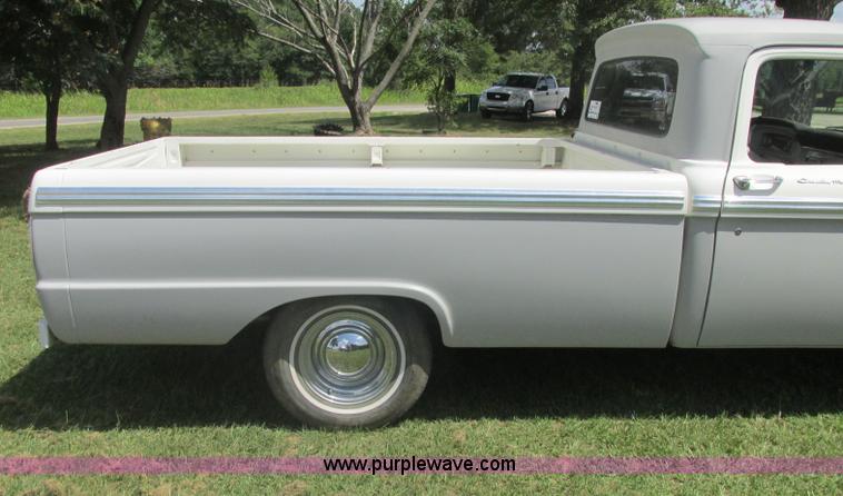 image for item J2480 1966 Ford F100 pickup truck