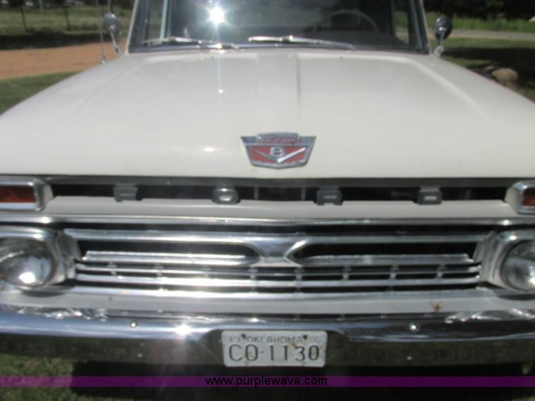 image for item J2480 1966 Ford F100 pickup truck