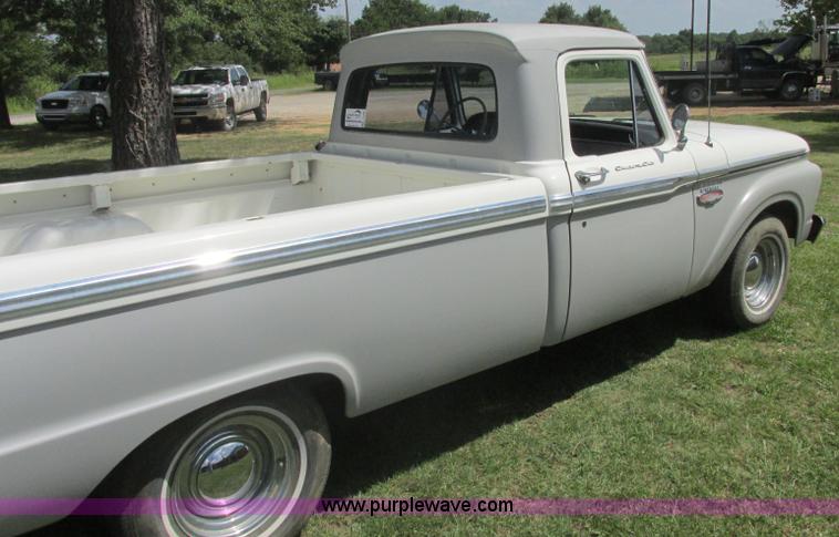 image for item J2480 1966 Ford F100 pickup truck