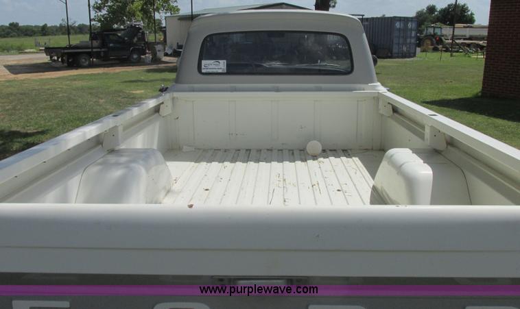 image for item J2480 1966 Ford F100 pickup truck