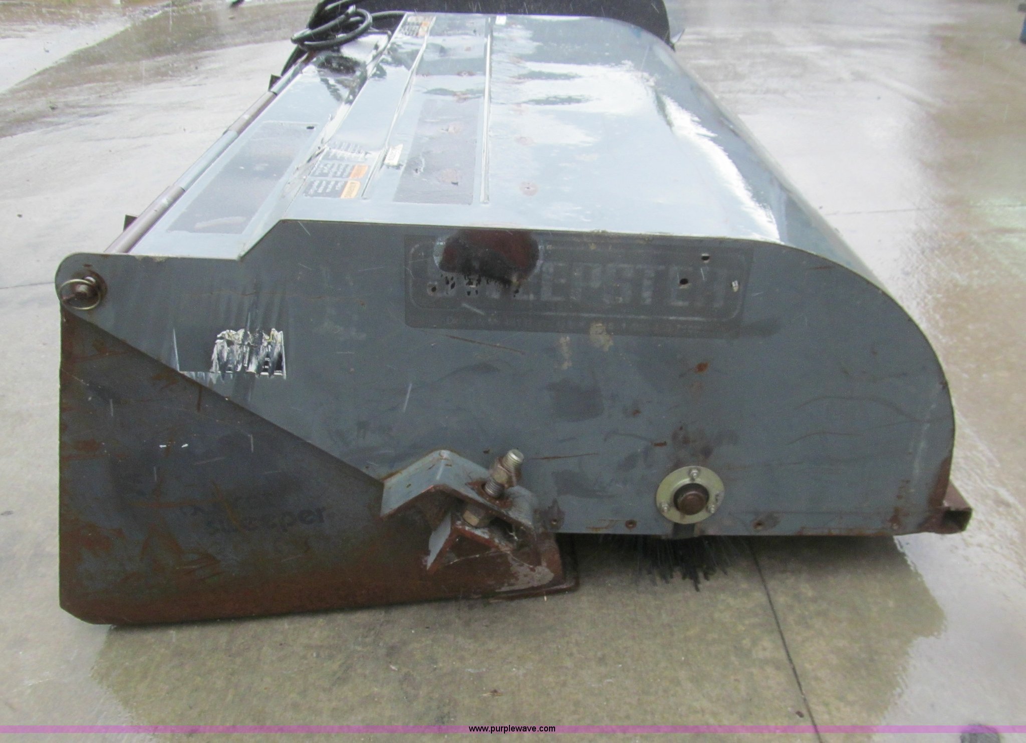 Sweepster SB72C skid steer sweeper attachment in Grain Valley, MO