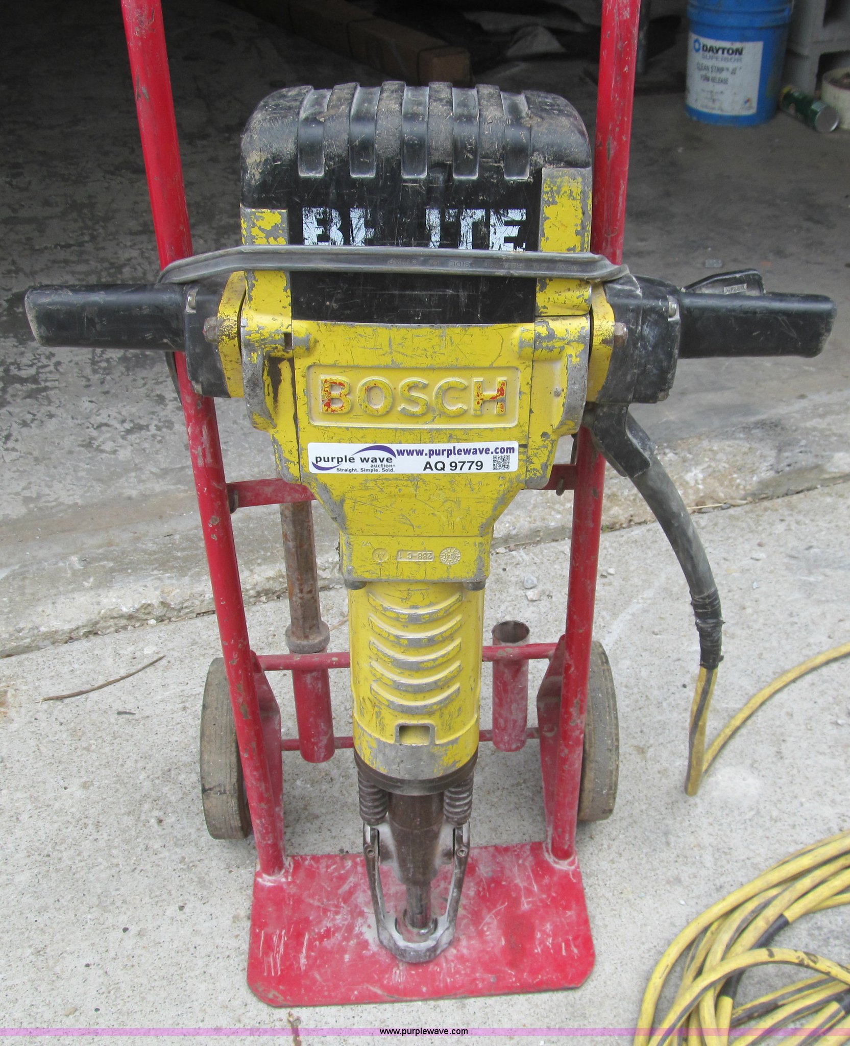 Brute Bosch electric jack hammer in Grain Valley, MO Item AQ9779 sold