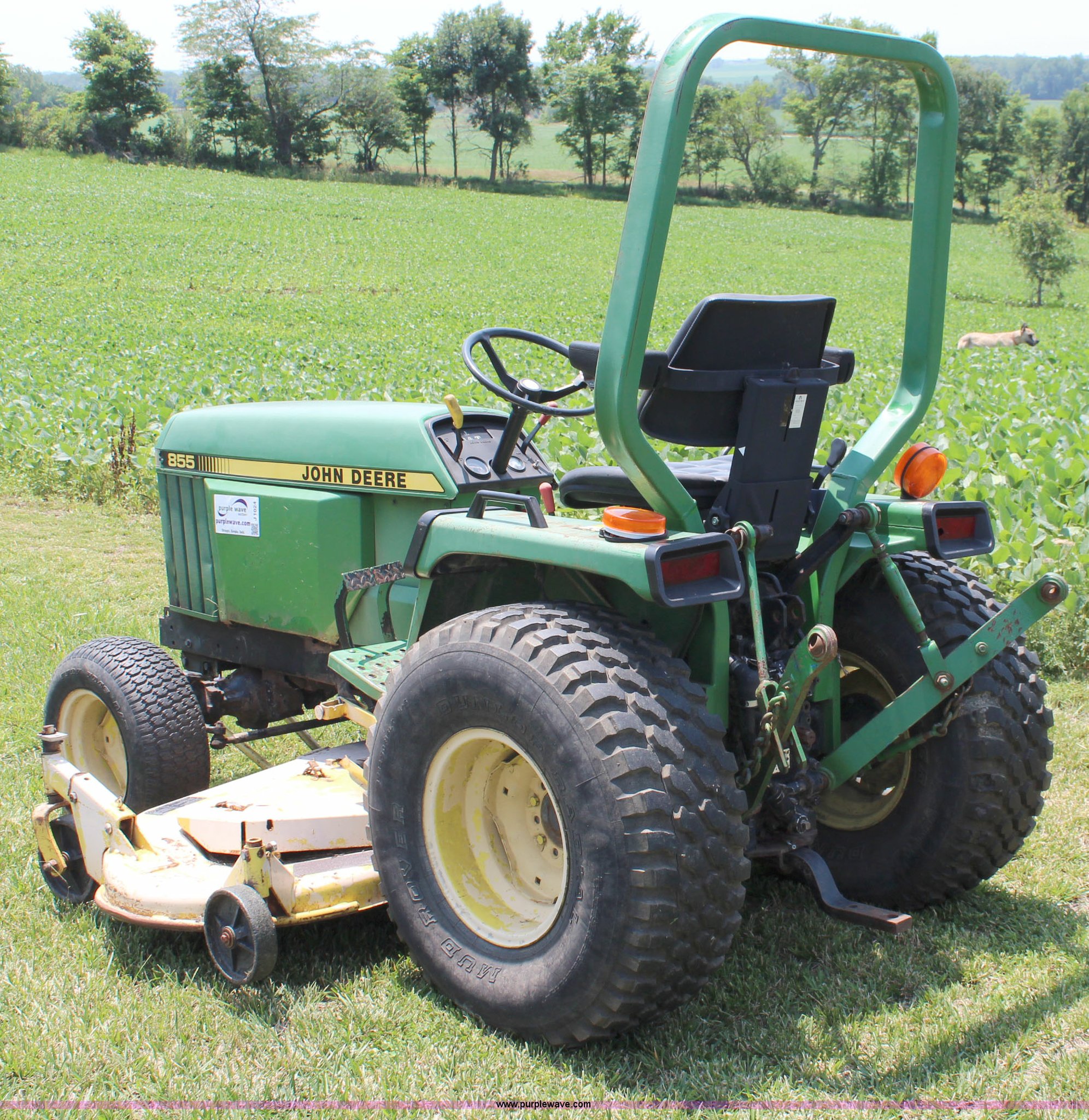 John Deere 855 MFWD garden tractor in Stanberry, MO Item J1024 sold