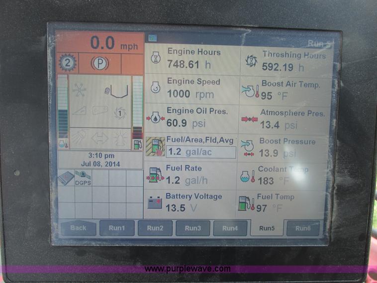 image for item A8727 2011 Case IH 7120 combine