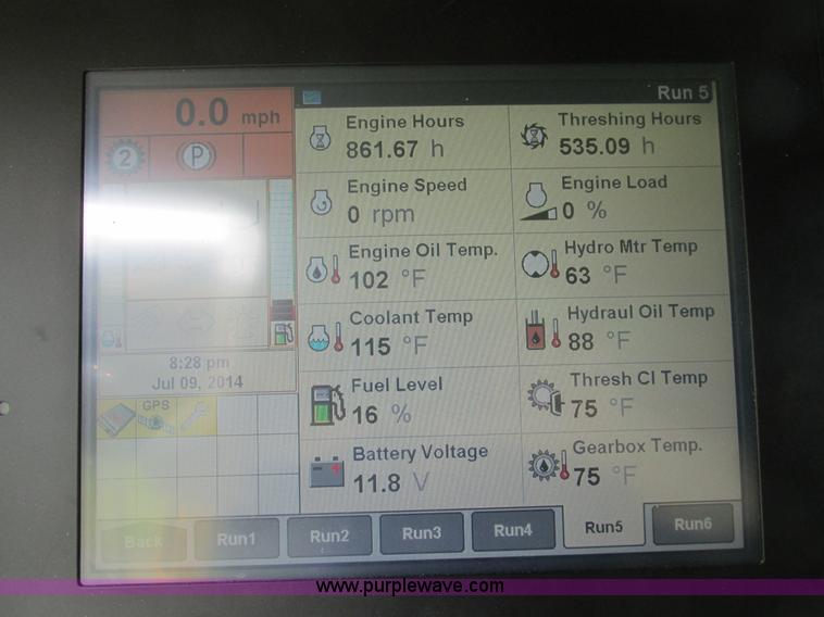 image for item A8728 2010 New Holland CR9070 combine