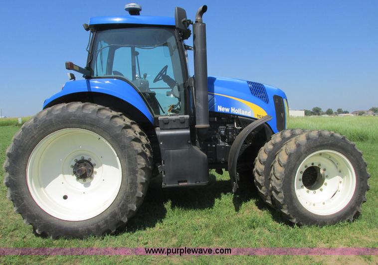 image for item A8729 2006 New Holland TG275 MFWD tractor