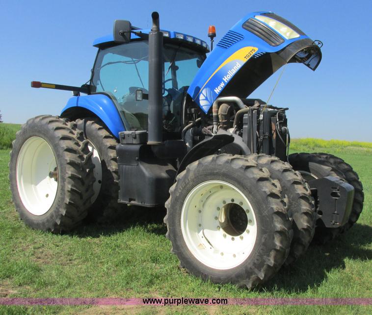 image for item A8729 2006 New Holland TG275 MFWD tractor