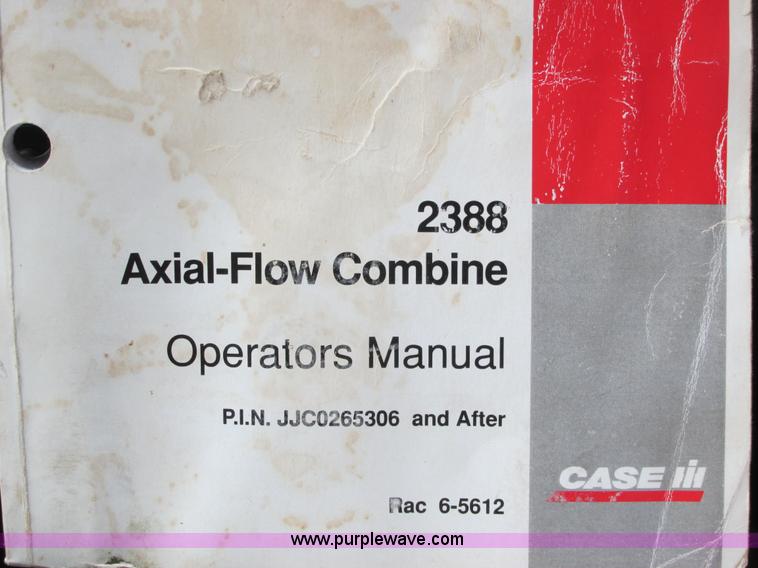 image for item A8732 1998 Case IH 2388 RWA combine