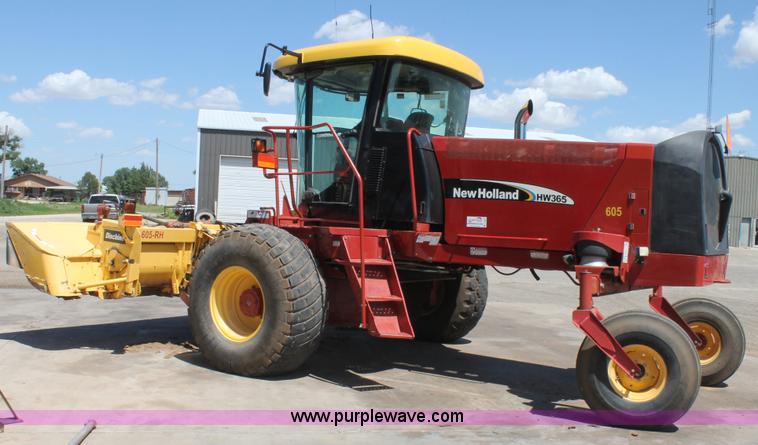 image for item C3892 2006 New Holland HW365 self-propelled windrower