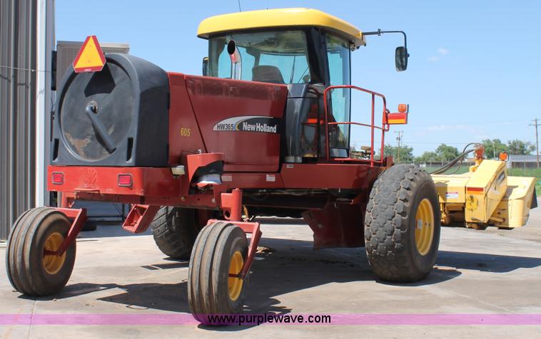 image for item C3892 2006 New Holland HW365 self-propelled windrower