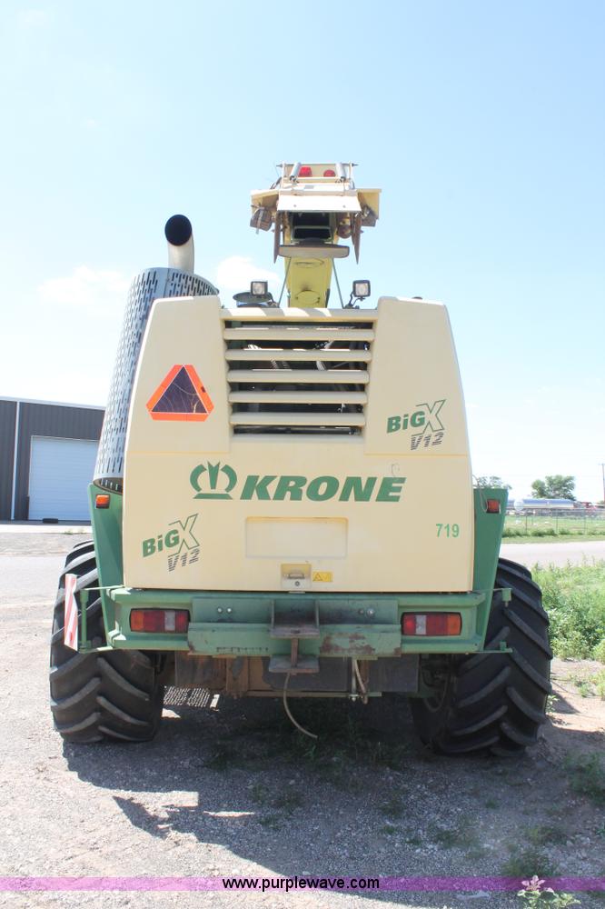 image for item C3893 2007 Krone Big X V12 forage harvester