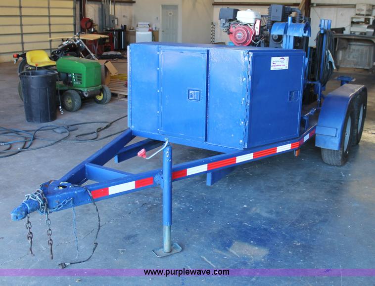 image for item C3905 Shop built welding trailer