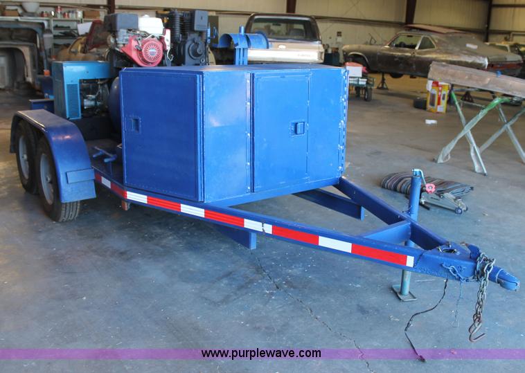 image for item C3905 Shop built welding trailer
