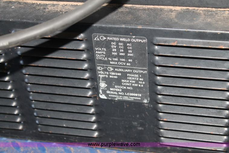 image for item C3905 Shop built welding trailer