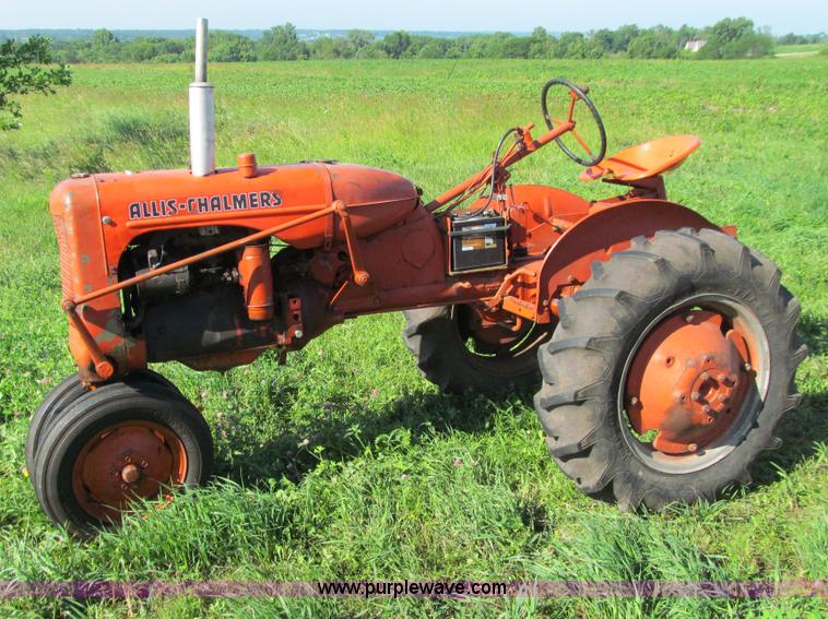image for item E4914 Allis Chalmers C tractor