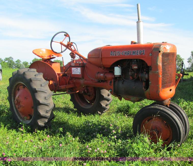 image for item E4914 Allis Chalmers C tractor