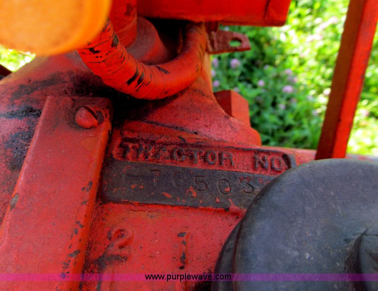 image for item E4914 Allis Chalmers C tractor